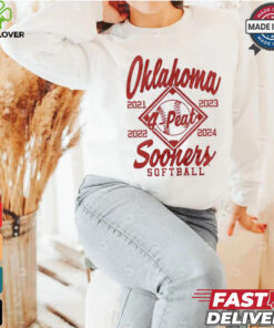Oklahoma Sooners softball 4 peat shirt 3 Oklahoma Sooners softball 4 peat shirt