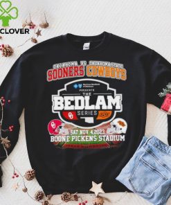 Oklahoma Sooners vs Oklahoma State Cowboys The Bedlam Series shirt