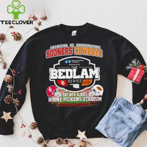 Oklahoma Sooners vs Oklahoma State Cowboys The Bedlam Series hoodie, sweater, longsleeve, shirt v-neck, t-shirt