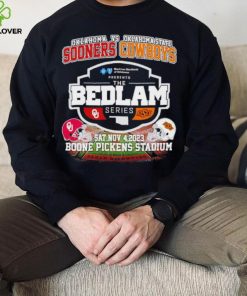 Oklahoma Sooners vs Oklahoma State Cowboys The Bedlam Series hoodie, sweater, longsleeve, shirt v-neck, t-shirt