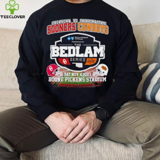 Oklahoma Sooners vs Oklahoma State Cowboys The Bedlam Series hoodie, sweater, longsleeve, shirt v-neck, t-shirt