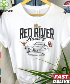 Oklahoma Sooners vs Texas Longhorns 2024 Red River Rivalry T Shirt 2 Oklahoma Sooners vs Texas Longhorns 2024 Red River Rivalry T Shirt