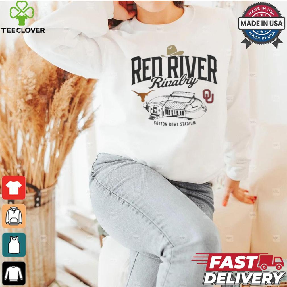 Oklahoma Sooners vs Texas Longhorns 2024 Red River Rivalry T Shirt Oklahoma Sooners vs Texas Longhorns 2024 Red River Rivalry T Shirt