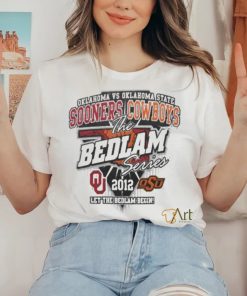 Oklahoma Sooners vs. Oklahoma State Cowboys 2012 Bedlam Series Game Day T Shirt