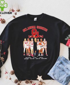 Oklahoma Sooners women’s basketball 2023 2024 famous player names shirt