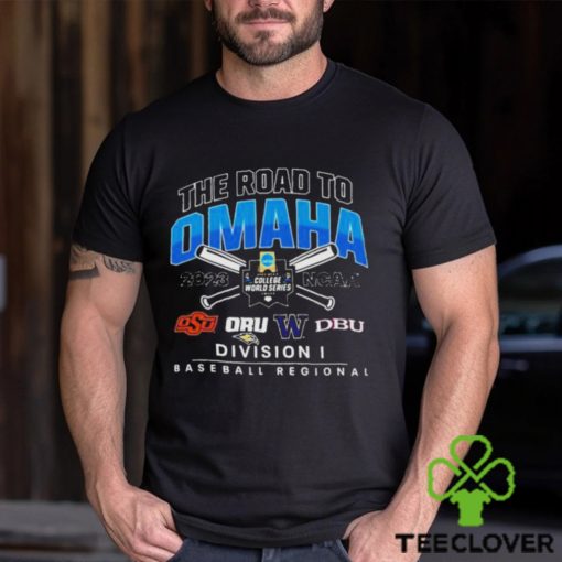 Oklahoma State 2023 NCAA DI Baseball Regional The Road To Omaha shirt