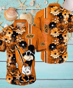 Oklahoma State Cowboys Aloha Mick Pattern Hawaiian Shirt For Fans