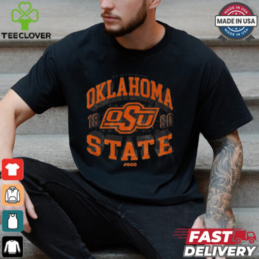 Oklahoma State Cowboys Field Arched Wordmark T Shirt
