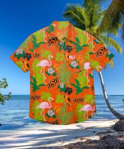 Oklahoma State Cowboys Floral Hawaiian Shirt