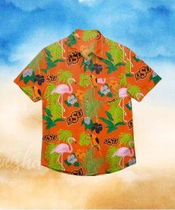 Oklahoma State Cowboys Floral Hawaiian Shirt