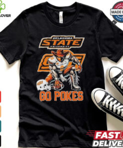 Oklahoma State Cowboys Football Go Pokes Mascot Shirt 2 Oklahoma State Cowboys Football Go Pokes Mascot Shirt