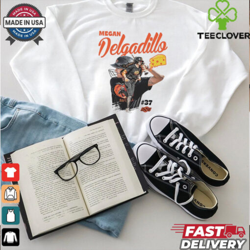Oklahoma State Cowboys Football Megan Delgadillo #37 cheese shirt