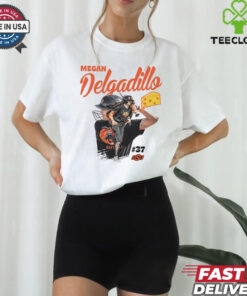 Oklahoma State Cowboys Football Megan Delgadillo #37 cheese shirt