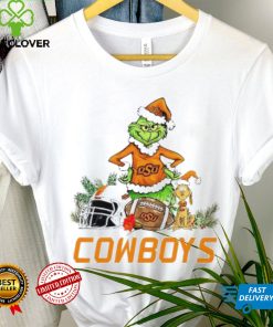 Oklahoma State Cowboys Grinch and Max dog funny Christmas hoodie, sweater, longsleeve, shirt v-neck, t-shirt