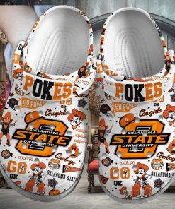 Oklahoma State Cowboys NCAA Sport Crocs Crocband Clogs Shoes Comfortable For Men Women and Kids – Footwearelite Exclusive