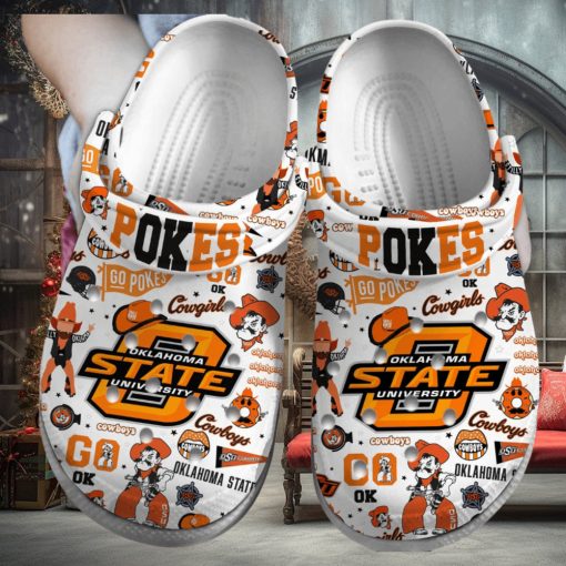 Oklahoma State Cowboys NCAA Sport Crocs Crocband Clogs Shoes Comfortable For Men Women and Kids – Footwearelite Exclusive