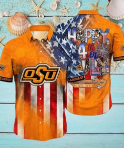 Oklahoma State Cowboys NCAA1 Independence Day Holidays Hawaiian Shirt For Men Women Gift
