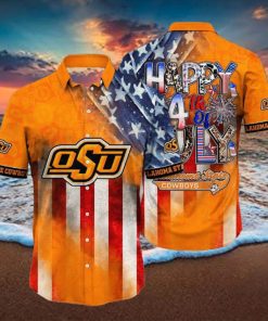 Oklahoma State Cowboys NCAA1 Independence Day Holidays Hawaiian Shirt For Men Women Gift
