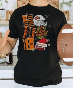 Oklahoma State Cowboys Ncaa Ho Ho Ho Christmas Shirt+