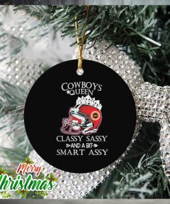 Oklahoma State Cowboys Queen Classy Sassy And A Bit Smart Assy Ornament