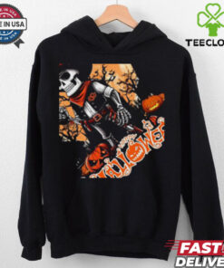 Oklahoma State Cowboys Skull With Gun Happy Halloween   Set