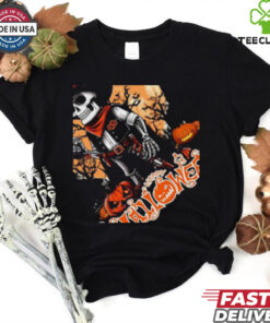 Oklahoma State Cowboys Skull With Gun Happy Halloween Set