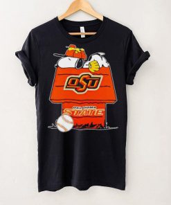 Oklahoma State Cowboys Snoopy And Woodstock The Peanuts Baseball hoodie, sweater, longsleeve, shirt v-neck, t-shirt