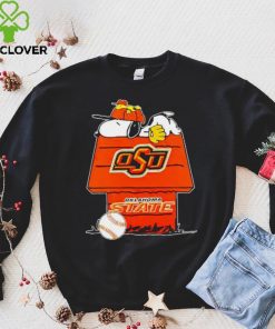 Oklahoma State Cowboys Snoopy And Woodstock The Peanuts Baseball hoodie, sweater, longsleeve, shirt v-neck, t-shirt