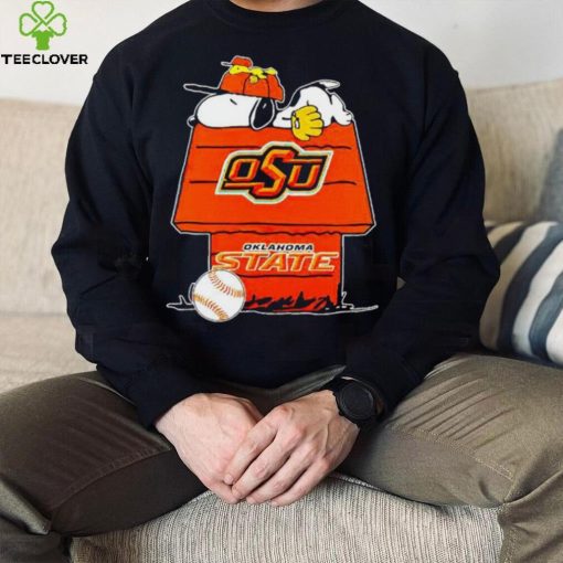 Oklahoma State Cowboys Snoopy And Woodstock The Peanuts Baseball hoodie, sweater, longsleeve, shirt v-neck, t-shirt