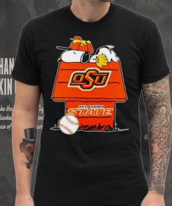 Oklahoma State Cowboys Snoopy And Woodstock The Peanuts Baseball hoodie, sweater, longsleeve, shirt v-neck, t-shirt