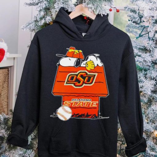 Oklahoma State Cowboys Snoopy And Woodstock The Peanuts Baseball hoodie, sweater, longsleeve, shirt v-neck, t-shirt