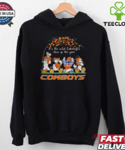 Oklahoma State Cowboys x Mickey x Donald Duck x Stitch x Goofy Fall It’s The Most Wonderful Time Of The Year Tee shirt
