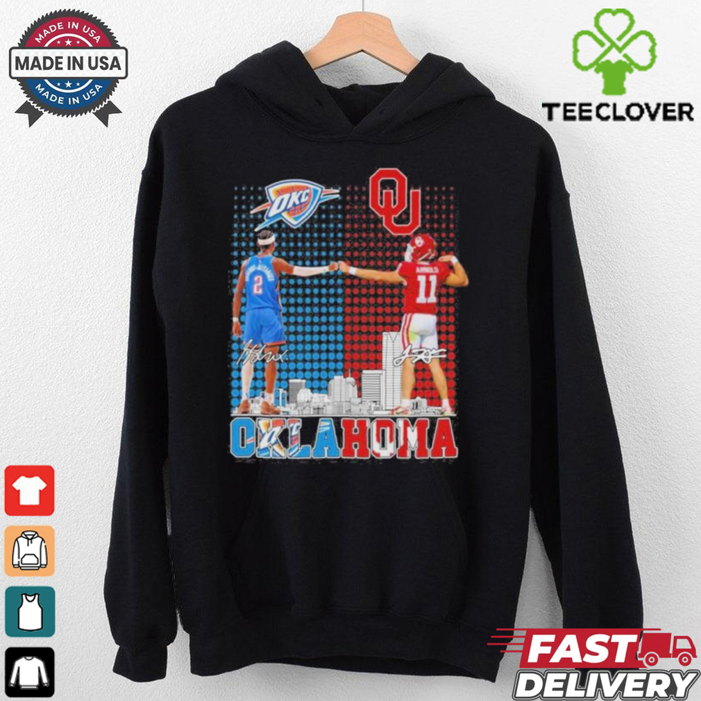 Oklahoma – Oklahoma City Thunder x Oklahoma Sooners T Shirt Oklahoma – Oklahoma City Thunder x Oklahoma Sooners T Shirt
