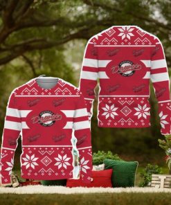 Okotoks Dawgs Custom New Uniforms For Fan Gear Knitted Xmas Sweater All Over Print
