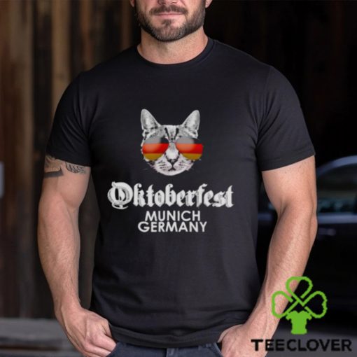 Oktoberfest Cat Munich Germany flag hoodie, sweater, longsleeve, shirt v-neck, t-shirt