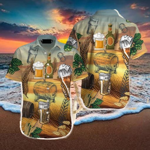 Oktoberfest Time To Drink Beer Gifts Hawaiian Shirt Aloha Casual Shirt For Men And Women