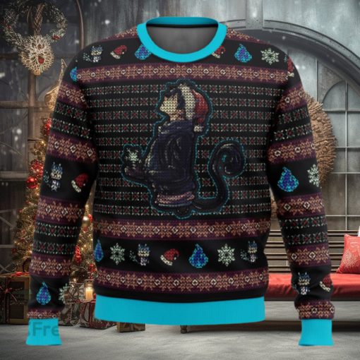 Okumura Rin Blue Exorcist 3D Ugly Christmas Sweater Christmas Holiday Gift
