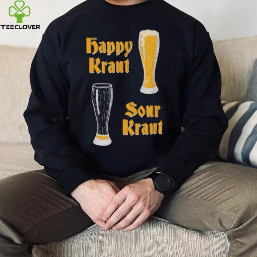 Happy kraut sour kraut oktoberfest with empty pint 2022 hoodie, sweater, longsleeve, shirt v-neck, t-shirt