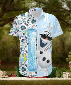 Olaf Hawaiian Shirt, Olaf Button Shirt