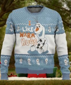 Olaf I Like Warm Hugs Ugly Christmas Sweater