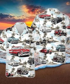 Old Cars Hawaiian Shirt
