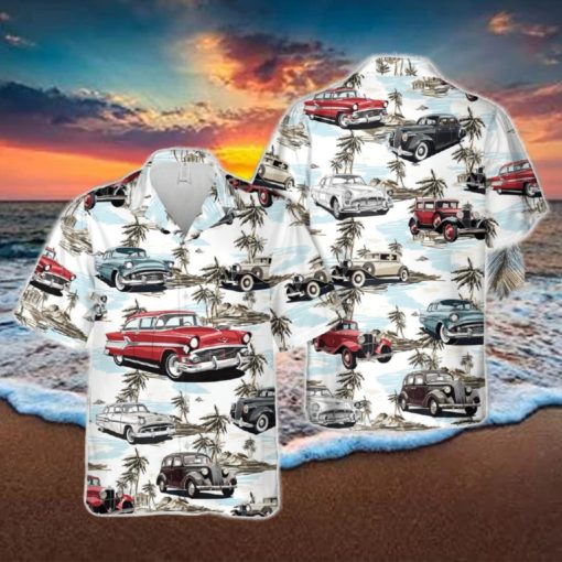 Old Cars Hawaiian Shirt