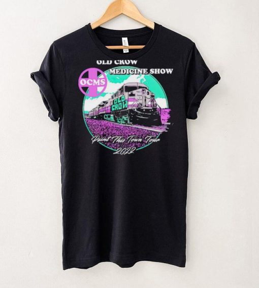 Old Crow Medicine show paint this town tour shirt