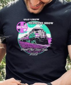 Old Crow Medicine show paint this town tour shirt