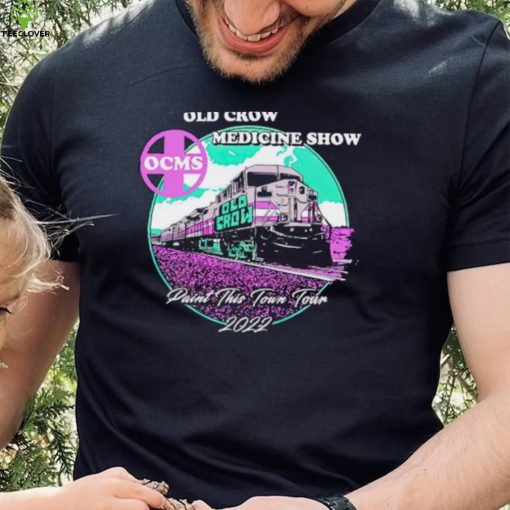 Old Crow Medicine show paint this town tour shirt