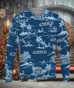 Old Dominion Monarchs Aloha Hawaii Beach Ugly Xmas Sweater