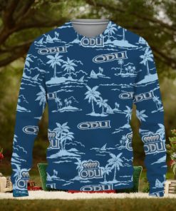 Old Dominion Monarchs Aloha Hawaii Beach Ugly Xmas Sweater