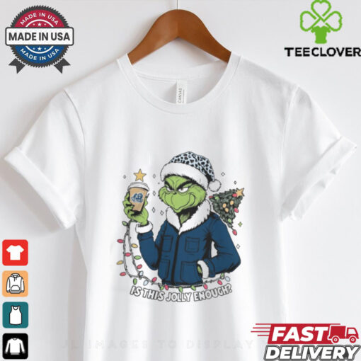 Old Dominion Monarchs x Santa Grinch Is This Jolly Enough Merry Christmas Shirt
