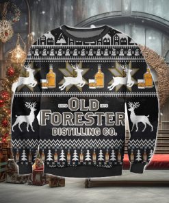 Old Forester 3D Ugly Christmas Sweater Christmas Gift