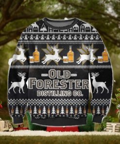 Old Forester 3D Ugly Christmas Sweater Christmas Gift